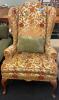 Upholstered Wingback Chair