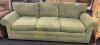 Olive Colored Sofa