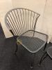 Pair of Metal Bistro Chairs - 2