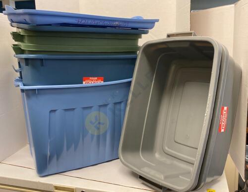 Storage Totes with Lids