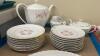 Japanese Floral Tea and Dish Set - 4