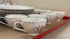 Japanese Floral Tea and Dish Set - 5