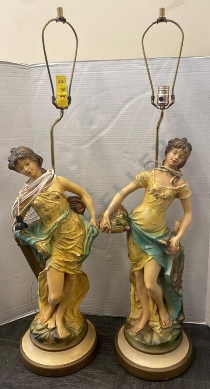 Vintage Pair of Table Lamps