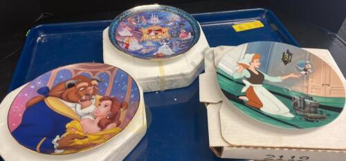 Bradex Collectible Disney Plates