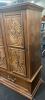 Decorative Wood Carved Armoire - 2