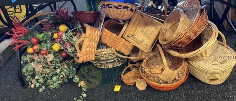 Variety of Baskets and More