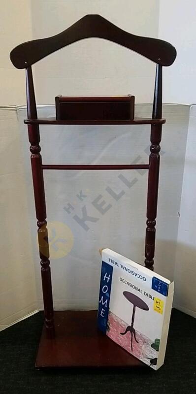 Valet Stand and Occasional Table