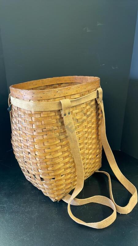 Antique New England Harvest Basket