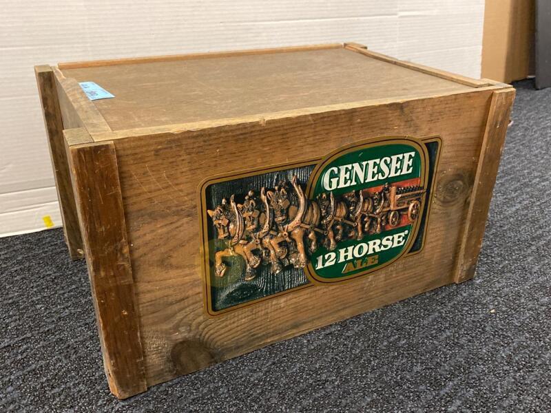 Genesee Brewing Co. Wooden Crate