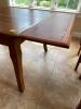 Amish Made Solid Wood Table and 6 Chairs - 4