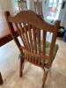 Amish Made Solid Wood Table and 6 Chairs - 11