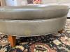 Large Italian Leather Ottoman - 4