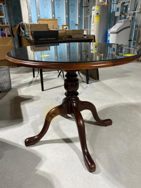 Cherry Pedestal Table