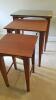 3 Piece Wooden Nesting Table Set - 9