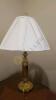 Pair of Brass Table Lamps - 5