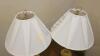 Pair of Brass Table Lamps - 8