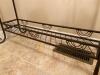 Metal Towel Rack and Wooden Metal Wall Hanging - 4