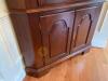 Cherry Lighted Corner Cupboard - 2