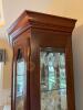 Cherry Lighted Display Cabinet - 6