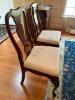 Cherry Oval Dining Table and 8 Chairs - 7