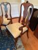 Cherry Oval Dining Table and 8 Chairs - 11