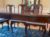 Cherry Oval Dining Table and 8 Chairs - 14