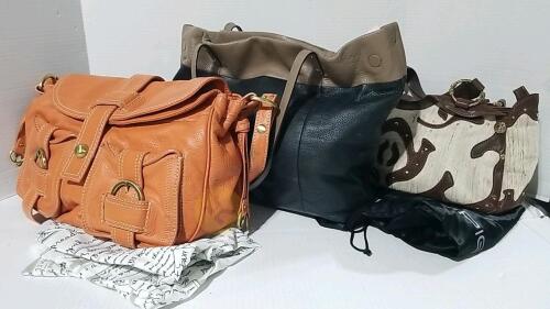 Leather Barr + Barr Purse, Brighton Leather Purse, And Via Spiga Purse