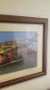 Wood Framed Print of Italian Countryside - 7