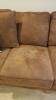 Broyhill Oversized Sofa with Two Ottomans - 9