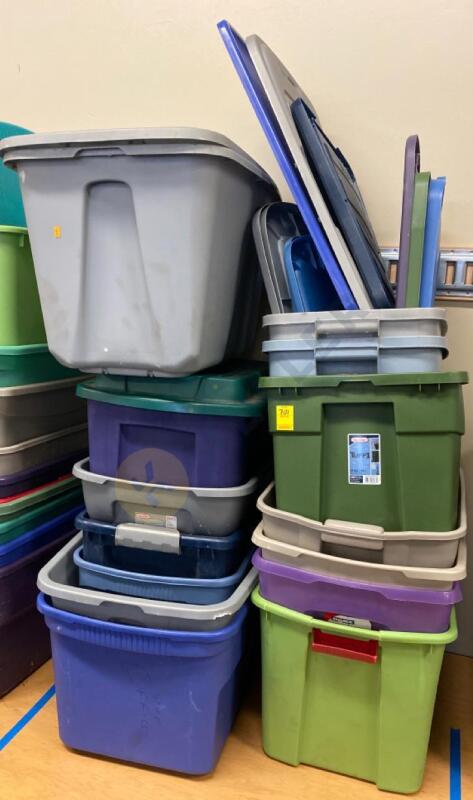 Storage Bins and Lids