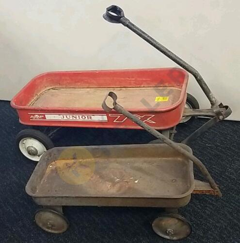 AMF Junior 7x Metal Red Wagon and Other Wagon