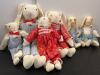 Rabbit Rag Doll Family