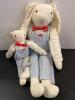 Rabbit Rag Doll Family - 6