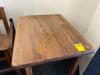 Wooden Child's Table with 2 Chairs and Wooden Bed - 4