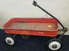 Sears Ball Bearing All-State 400 Metal Red Wagon