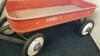 Sears Ball Bearing All-State 400 Metal Red Wagon - 7