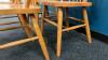 Set of 4 Wooden Chairs - 3