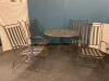 Metal Patio Table and 4 Chairs