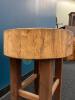 Butcher Block Table - 6