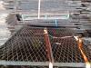8' Long Steel BBQ Pit with 2 Grills - 7