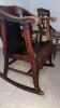 Antique Wooden Rocking Chair and More - 3