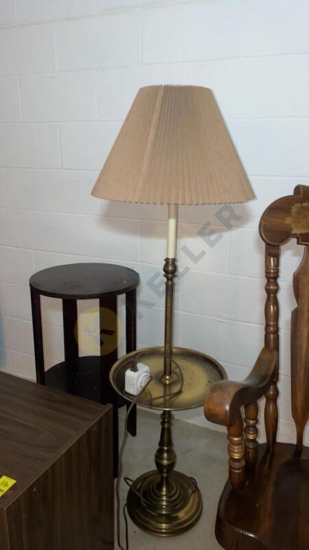 Rocking Chair, Metal Side Table Lamp, and More