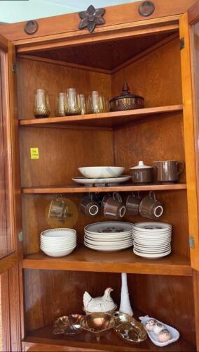 Luster Glass, Hen on Nest Dish, Cavalier Ironstone Dinnerware, and More