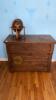 Antique Dresser, Contents, and Wooden Globe - 3