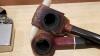 Tom Thumb and Bull Tobacco Pipes, Lighter, and Boxes - 3