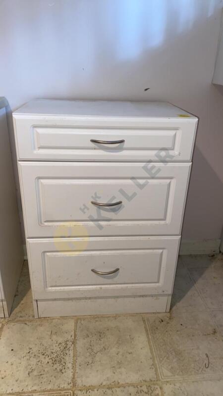 Lower 3 Drawer Cabinet and Contents