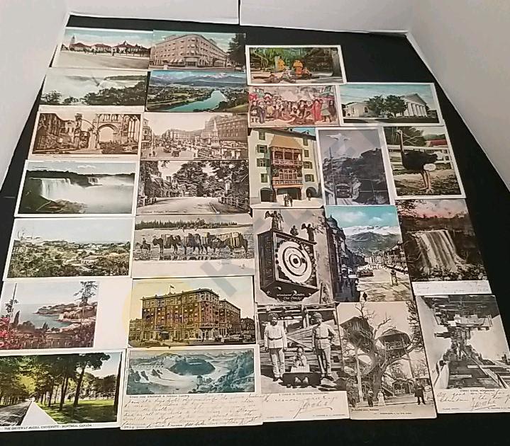 Variety of Vintage Post Cards