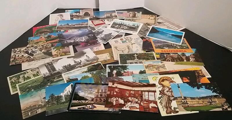 Vintage Travel Theme and More Postcards