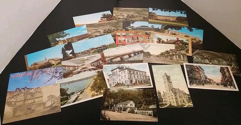 Vintage Pennsylvania Theme Postcards