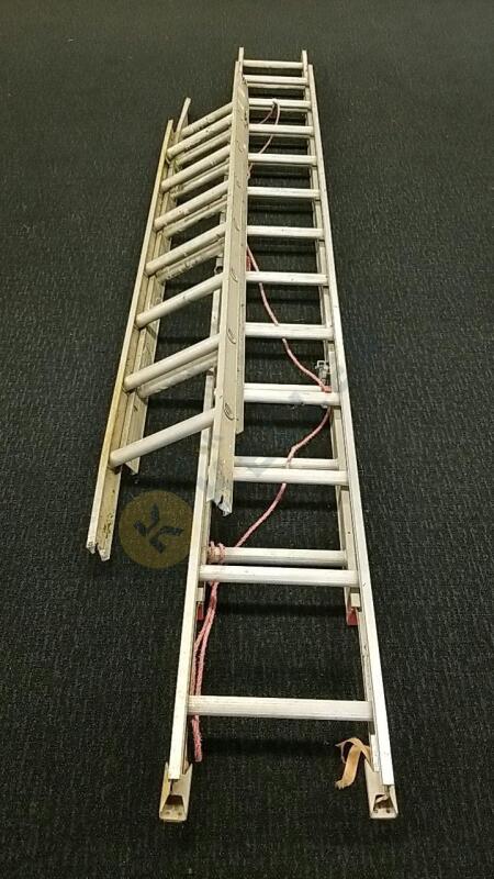 Werner 24' Aluminum Extension Ladder and 14' Aluminum Extension Ladder